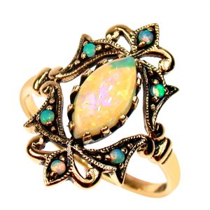 Opal Halo Ring (R1315)