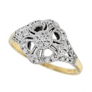 Diamond Cluster Ring (R3644)