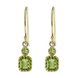 Peridot Dangle Earrings (E0234)