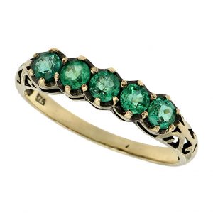 Emerald Eternity Ring (R0871)