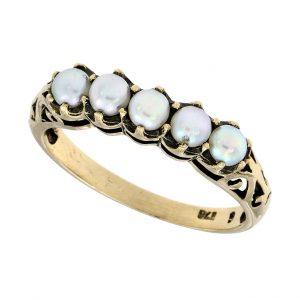 Pearl Eternity Ring (R0871)
