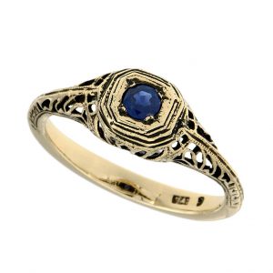 Sapphire Engagement Ring (R0911)