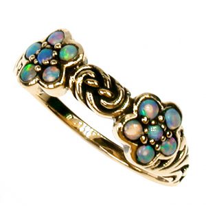 Opal Cluster Ring (R1287)