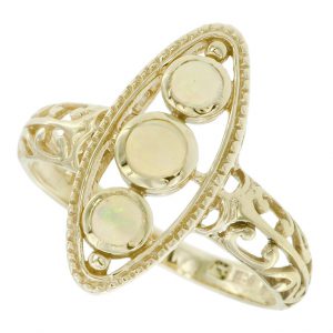 Opal Three Stone Ring (R1321)
