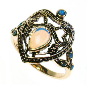 Opal Solitarie Solitaire Ring (R1395)
