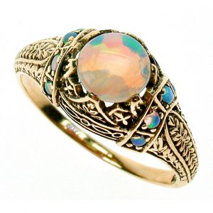 Opal Solitaire Ring (R1533)