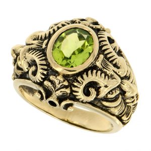 Peridot Solitaire Ring (R1837)