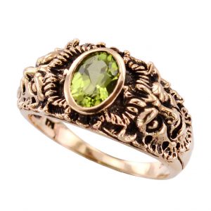 Peridot Solitaire Ring (R1839)