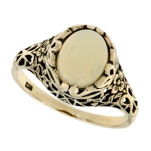 Opal Solitaire Ring (R2576)