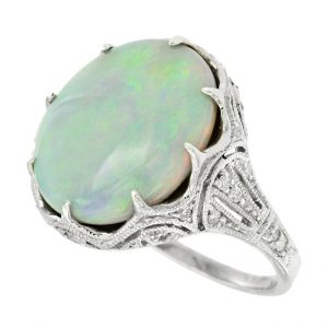 Opal Diamond Cocktail Ring (R3632)
