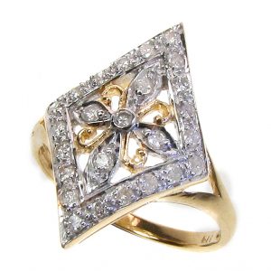 Diamond Cluster Ring (R1750)