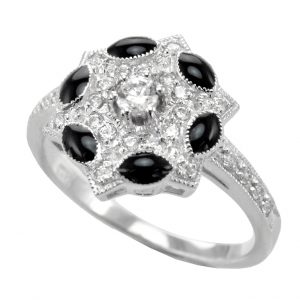 Diamond Enamel Ring (R2398)
