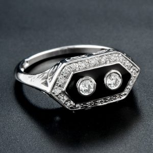 Diamond Enamel Ring (R3902)