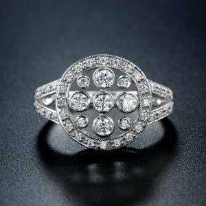 Diamond Cluster Ring (R1386)