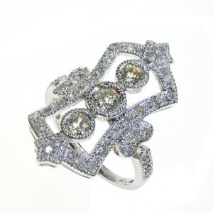 Diamond Three Stone Ring (R1391)