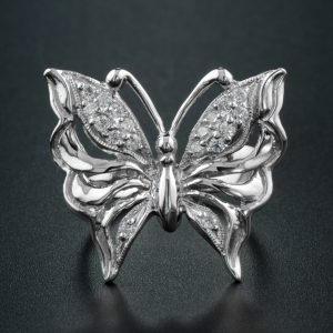 Diamond Butterfly Ring (R2260)