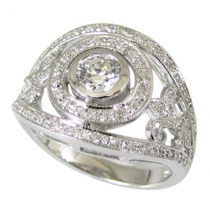Daimond Halo Ring (R2584-2)