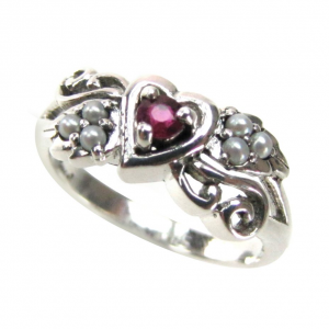 Ruby Cluster Ring (R0842)