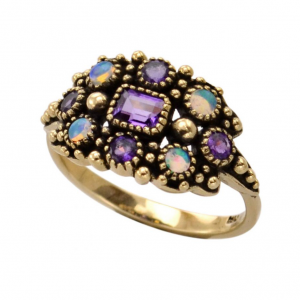 Amethyst Cluster Ring (R1189)