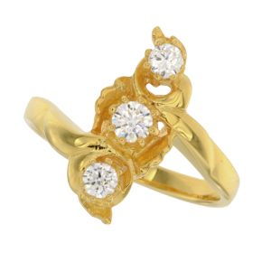 Diamond Three Stone Ring (R3279-02)