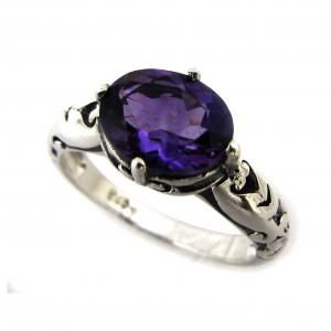 Amethyst Engagement Ring (R0541)