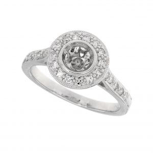 Diamond Halo Ring (R2674)