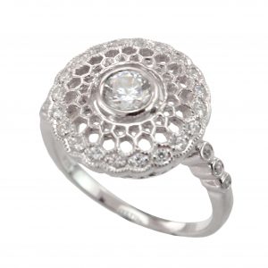 Diamond Halo Ring (R2692)