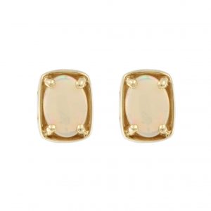 Opal Stud Earrings (E1087)