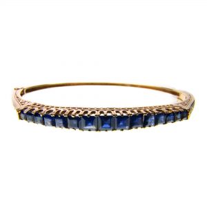 Blue Sapphire Bangle (G0009)
