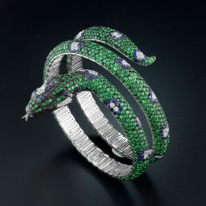 Emerald Diamond Braclet (B0292)