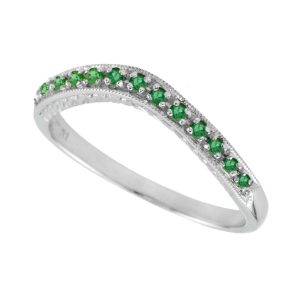 Emerald Eternity Ring (R1066)