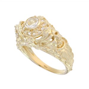 Diamond Halo Engagement Ring (R1842)