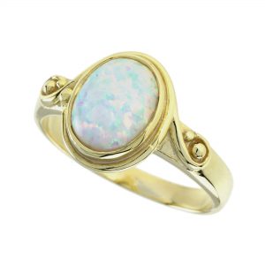 Opal Engagement Ring (R0585)