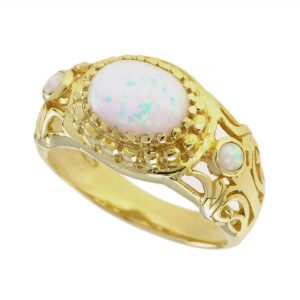 Opal Engagement Ring (R0746)