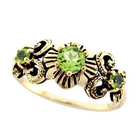 Peridot Solitaire Ring (R0769)