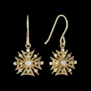 Diamond Drop Earrings (E0337)