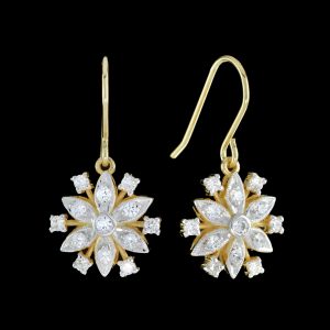 Diamond Drop Earrings (E0954)