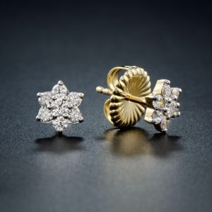 Diamond Stud Earrings (E1969)