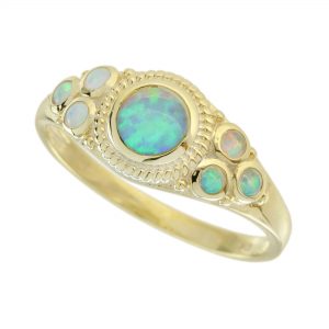 Opal Engagement Ring (R5885)