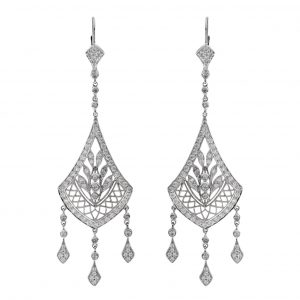 Diamond Drop Earrings (E1113)