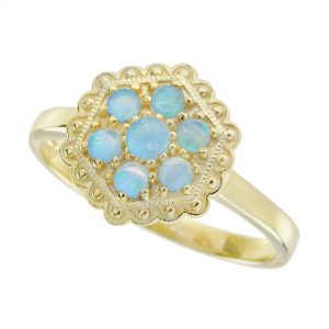 Opal Cluster Ring (R5890)