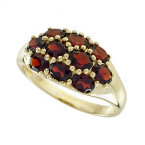 Garnet Cluster Ring (R5891)