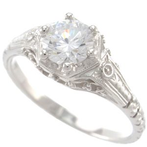 Diamond Solitaire Ring (R0916)