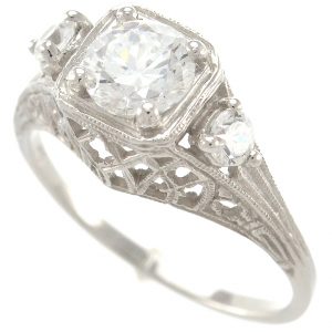 Diamond Solitaire Ring (R0922)
