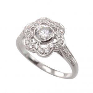 Diamond Halo Ring (R2694)